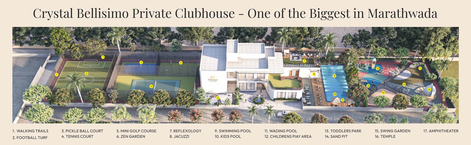 Clubhouse Aerial View